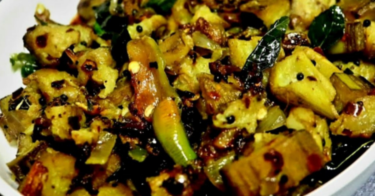 Kerala Style Raw Banana Recipe