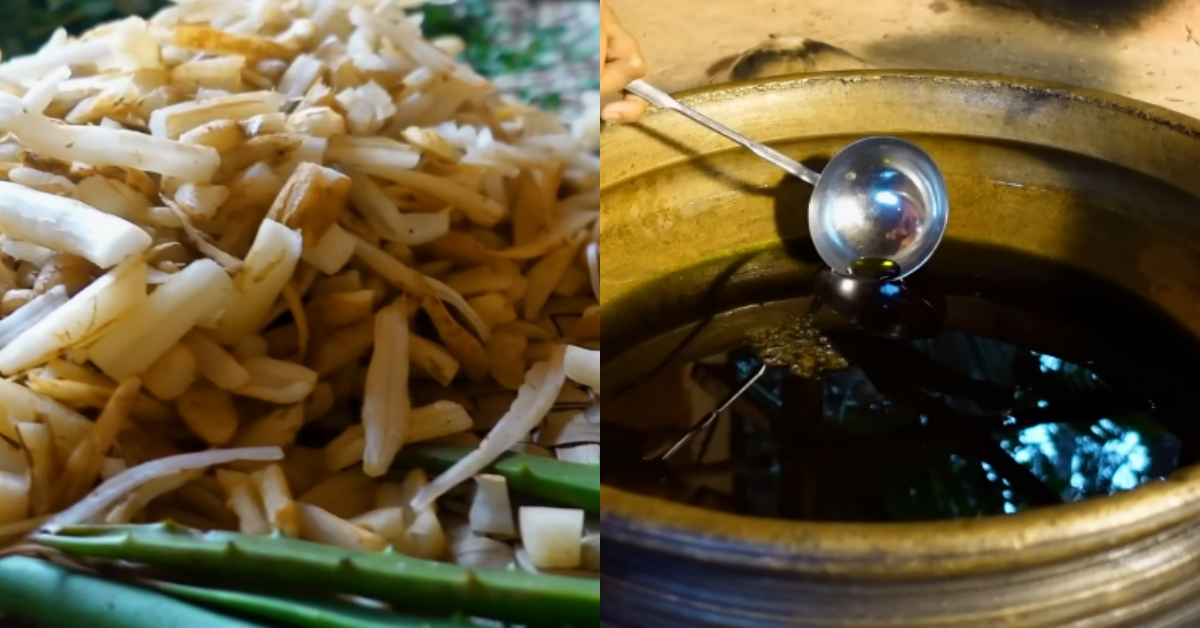 Home Made Murivenna Making