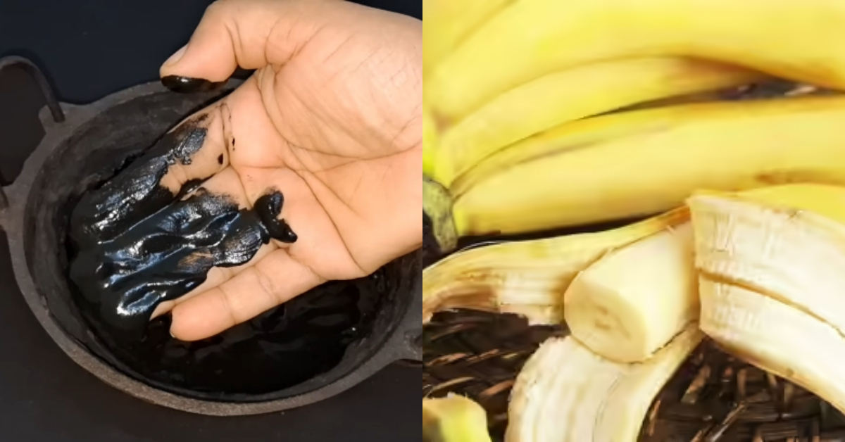 Natural Hair Dye Using Banana Peel