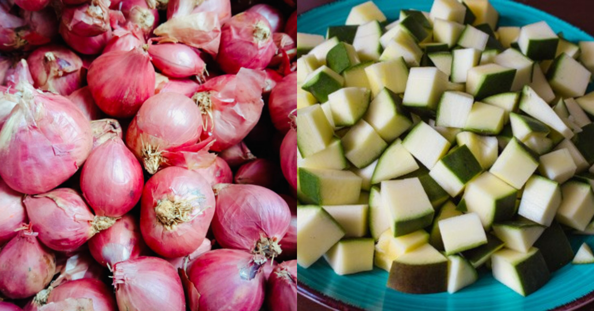 Tasty Raw Mango Ulli Recipe