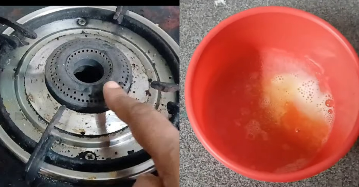 Gas Burner Cleaning At Home