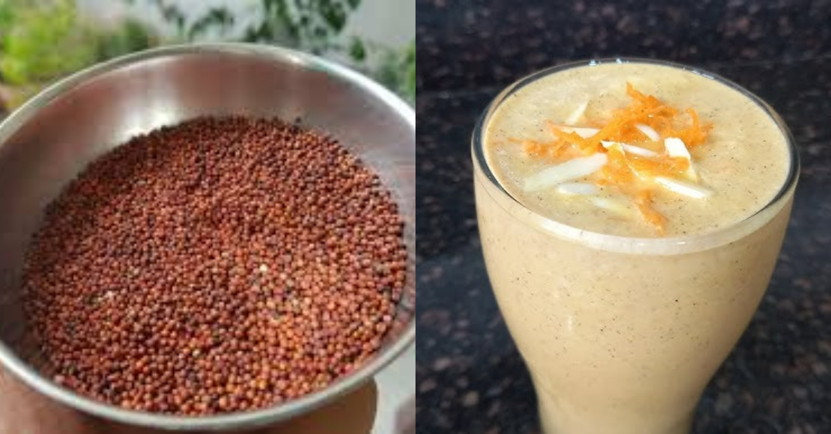 Ragi Breakfast Drink Recipe For Weight Loss