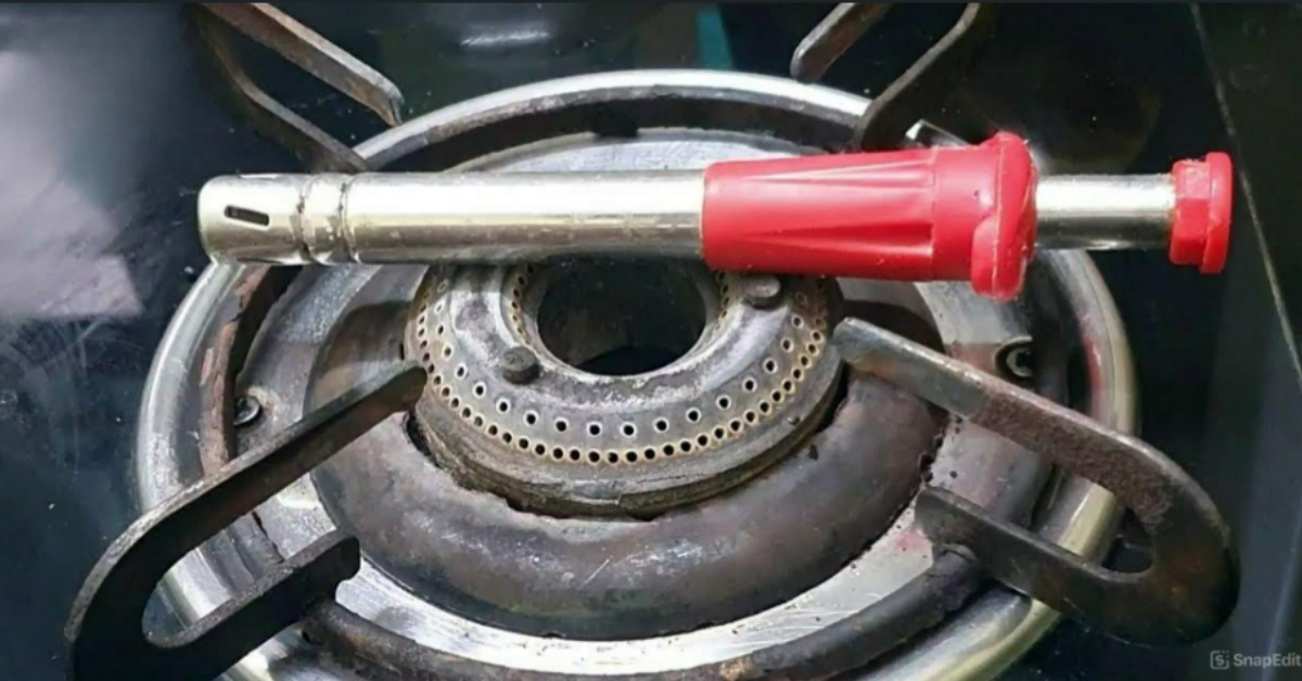 Kitchen Tip Using Gas Lighter